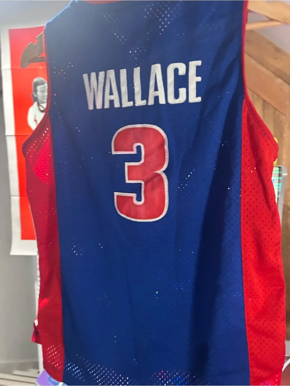 Detroit Pistons Ben Wallace Jersey